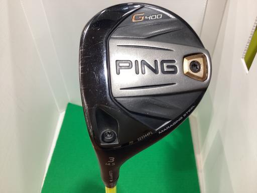 ピン PING フェアウェイウッド G400 3W レフティ フレックスS 中古 Cランク