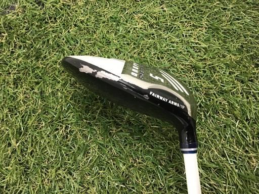 ダイワグローブライド オノフ フェアウェイウッド ARMS(2021) ONOFF ARMS(2021) 5W レディース フレックスL 中古 Dランク_画像6