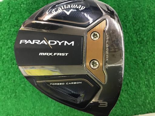 キャロウェイ パラダイム フェアウェイウッド MAX FAST PARADYM MAX FAST 3W フレックスSR 中古 Cランク