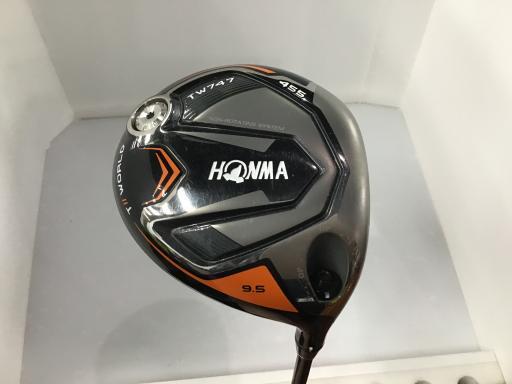 ホンマゴルフ ホンマ ツアーワールド ドライバー TW747 455 TOUR WORLD TW747 455 9.5° フレックスSR 中古 Cランク_画像1