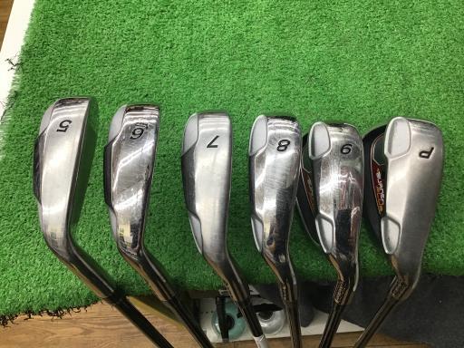 テーラーメイド Taylormade バーナー プラス アイアンセット BURNER PLUS 6S フレックスR 中古 Cランク