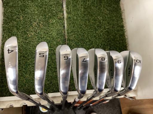 ホンマゴルフ ツアーワールド ホンマ HONMA アイアンセット TOUR WORLD TW717M FORGED 8S フレックスS 中古 Cランク