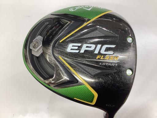 キャロウェイ エピックフラッシュ ドライバー STAR EPIC FLASH STAR 10.5° フレックスS 中古 Cランク フレックス S
