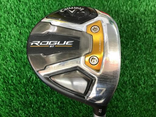 キャロウェイ ローグエスティー フェアウェイウッド MAX FAST ROGUE ST MAX FAST 7W レディース フレックスL 中古 Cランク_画像2
