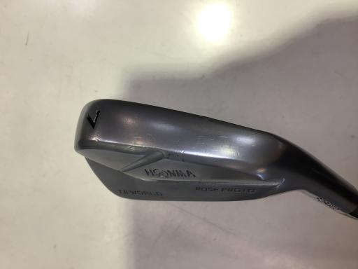ホンマゴルフ ホンマ ツアーワールド アイアンセット TW-MB ROSE PROTO TOUR WORLD TW-MB ROSE PROTO 8S フレックスS 中古 Cランク