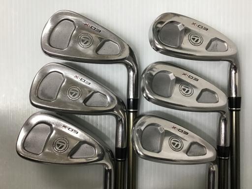 テーラーメイド Taylormade アイアンセット X-03 X-03 6S フレックスR 中古 Dランク
