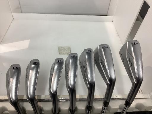 ホンマゴルフ ホンマ ツアーワールド アイアンセット TW-MB ROSE PROTO TOUR WORLD TW-MB ROSE PROTO 8S フレックスS 中古 Dランク