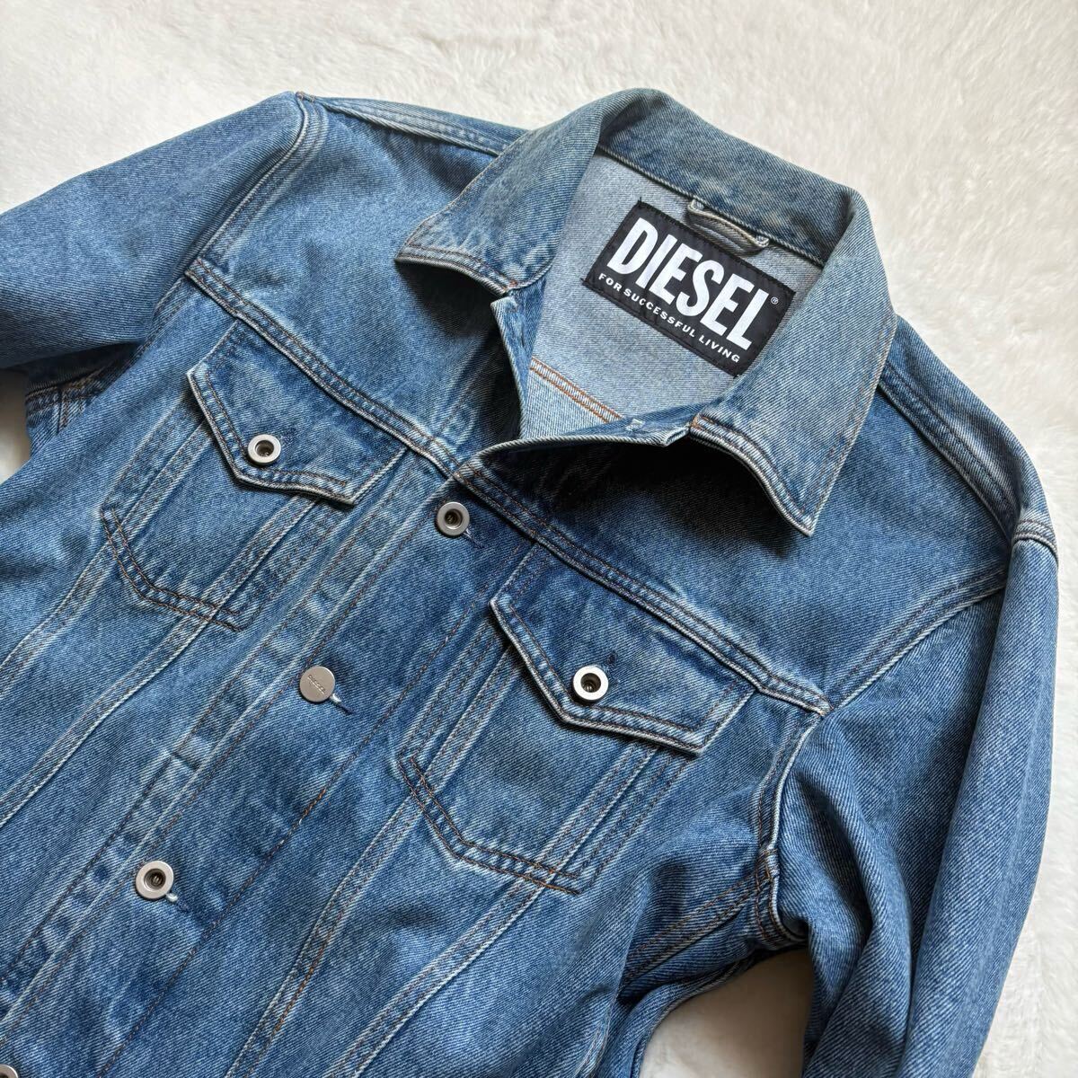 美品】DIESEL ディーゼル Lサイズ デニムジャケット ブルゾン G 美品】DIESEL ディーゼル Lサイズ デニムジャケット ブルゾン G