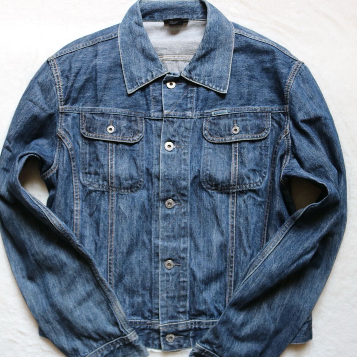 美品】ディーゼル DIESEL XLサイズ デニムジャケット ブルゾン 美品】ディーゼル DIESEL XLサイズ デニムジャケット ブルゾン