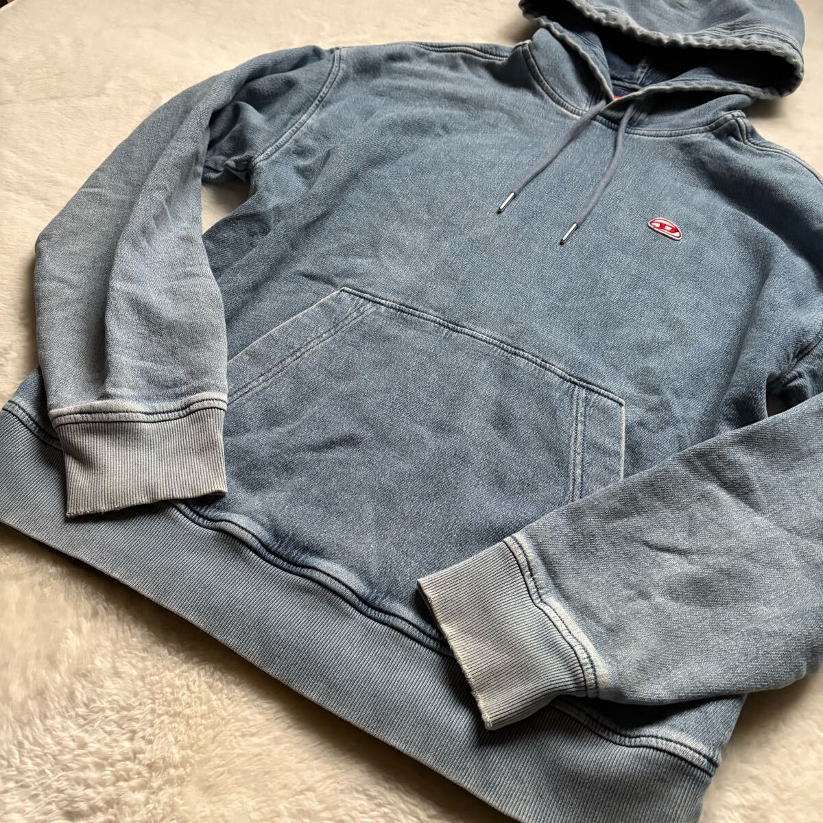 幻の極上品】美品 Lサイズ DIESEL ディーゼル デニムパーカー 幻の極上品】美品 Lサイズ DIESEL ディーゼル デニムパーカー