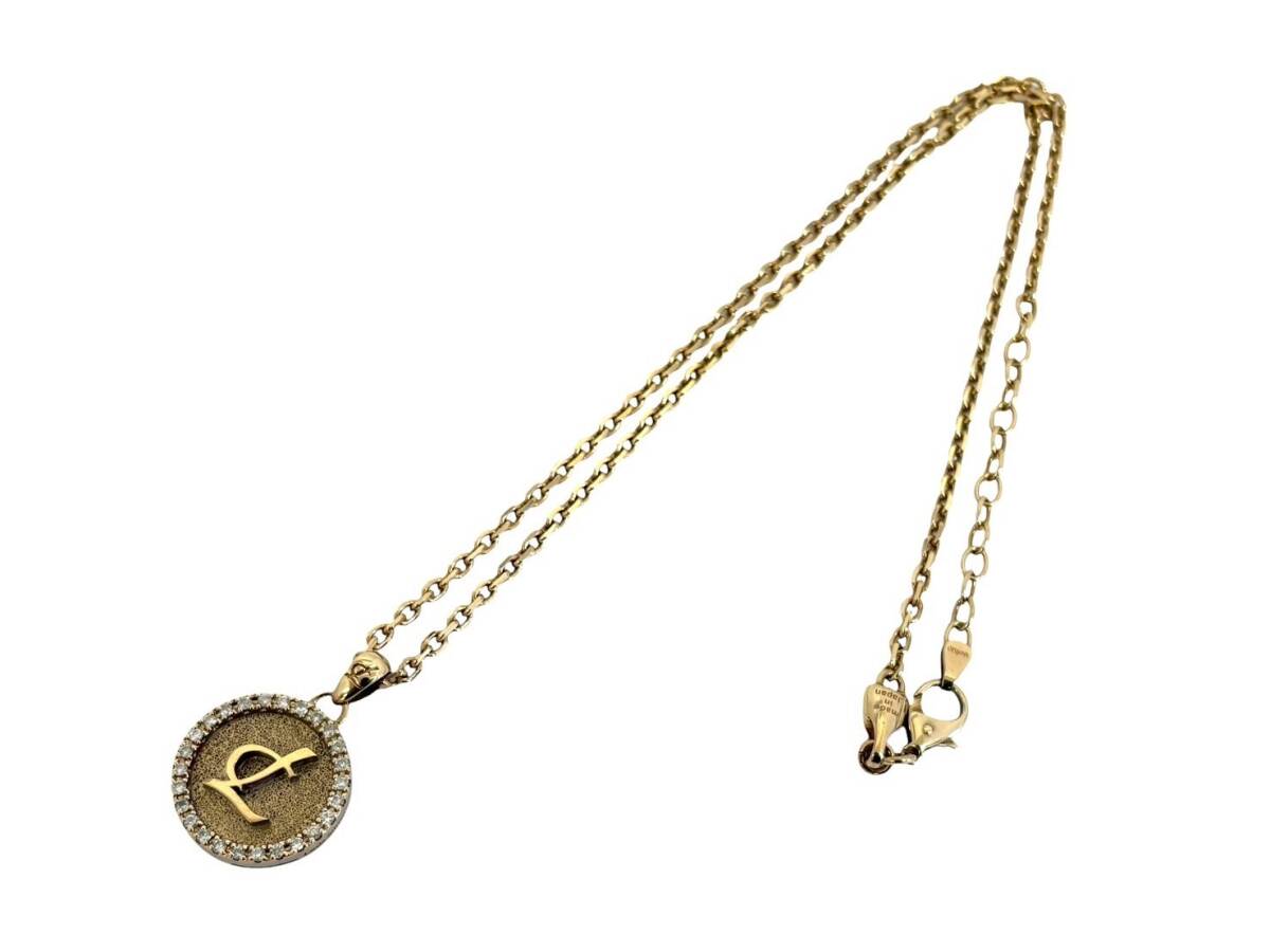 Leda Silma/レダシルマ Ge/K10刻印 0.38ct ネックレス D Leda Silma/レダシルマ Ge/K10刻印 0.38ct ネックレス D