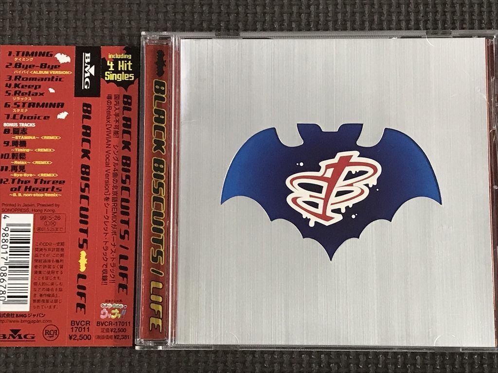 ブラックビスケッツ　LIFE　BLACK BISCUITS CD 帯付_画像1