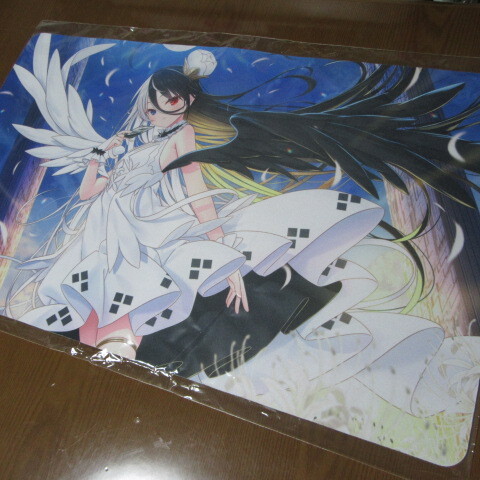 【即決】ヴァイスシュヴァルツ 17周年記念大会プレイマット 夜ノみつき　プロモカード付き_画像1