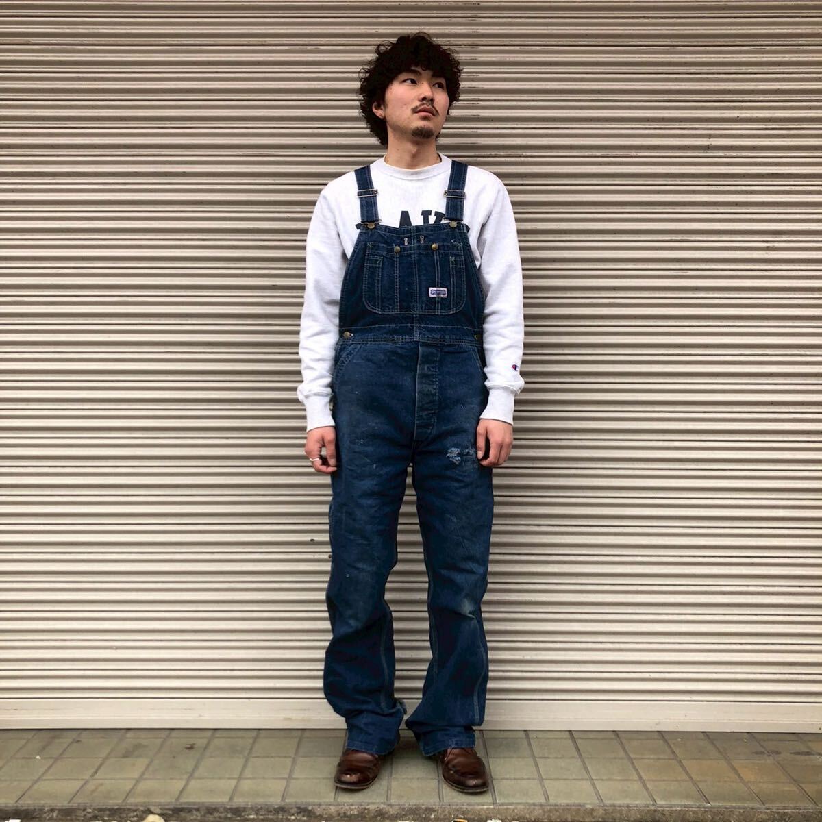90s USA製 Big Smith オーバーオール ヴィンテージ デニム M 90s USA製 Big Smith オーバーオール ヴィンテージ デニム M