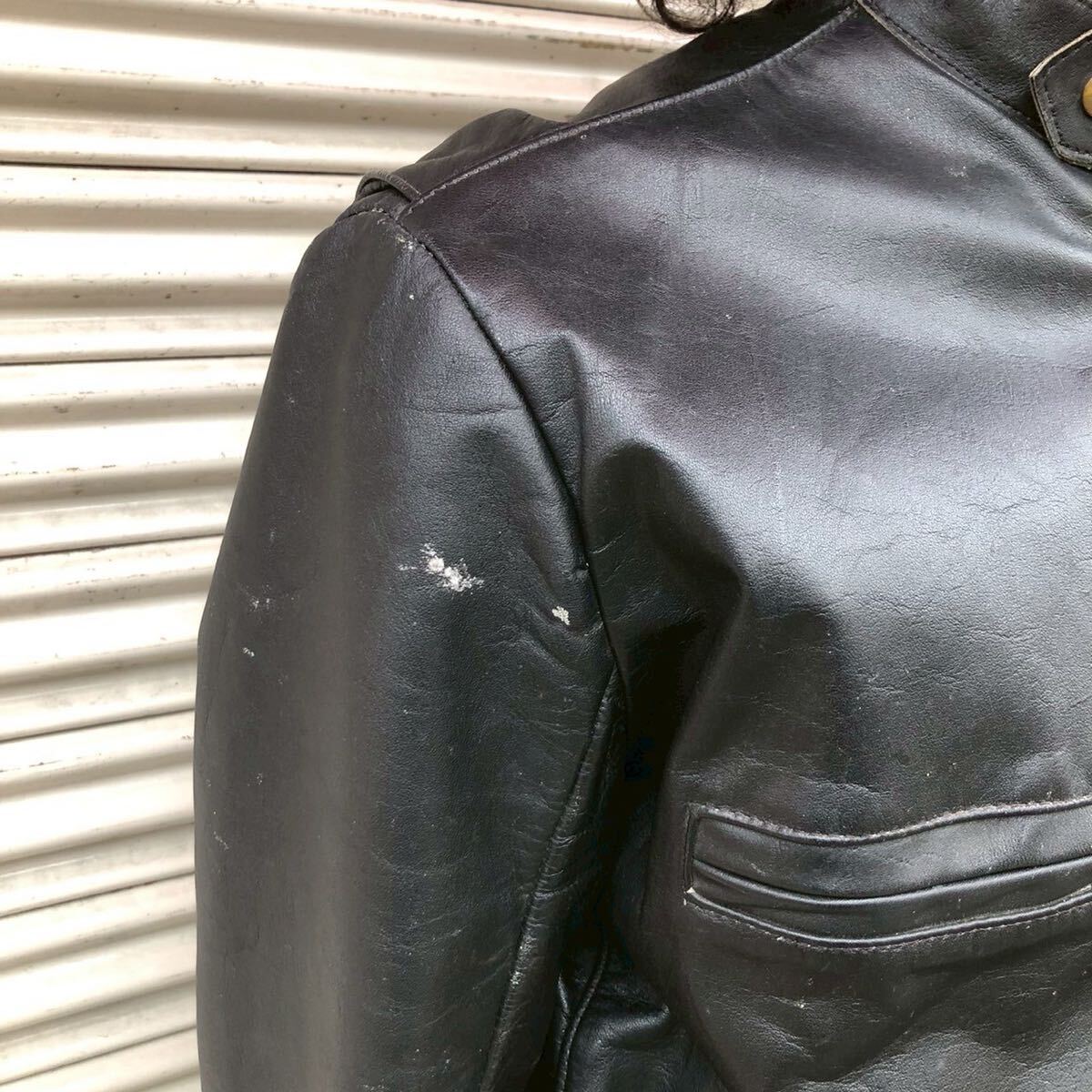貴重 60s BUCO J-100 シングル ライダース ジャケット UK 貴重 60s BUCO J-100 シングル ライダース ジャケット UK