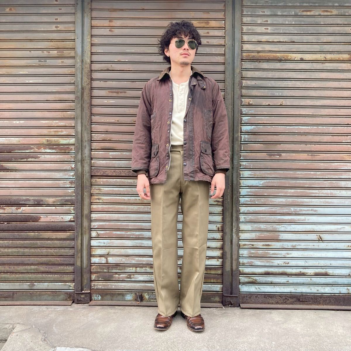 貴重 XS 英国製 90s バブアー BARBOUR ビデイル BEDALE オイル 貴重 XS 英国製 90s バブアー BARBOUR ビデイル BEDALE オイル