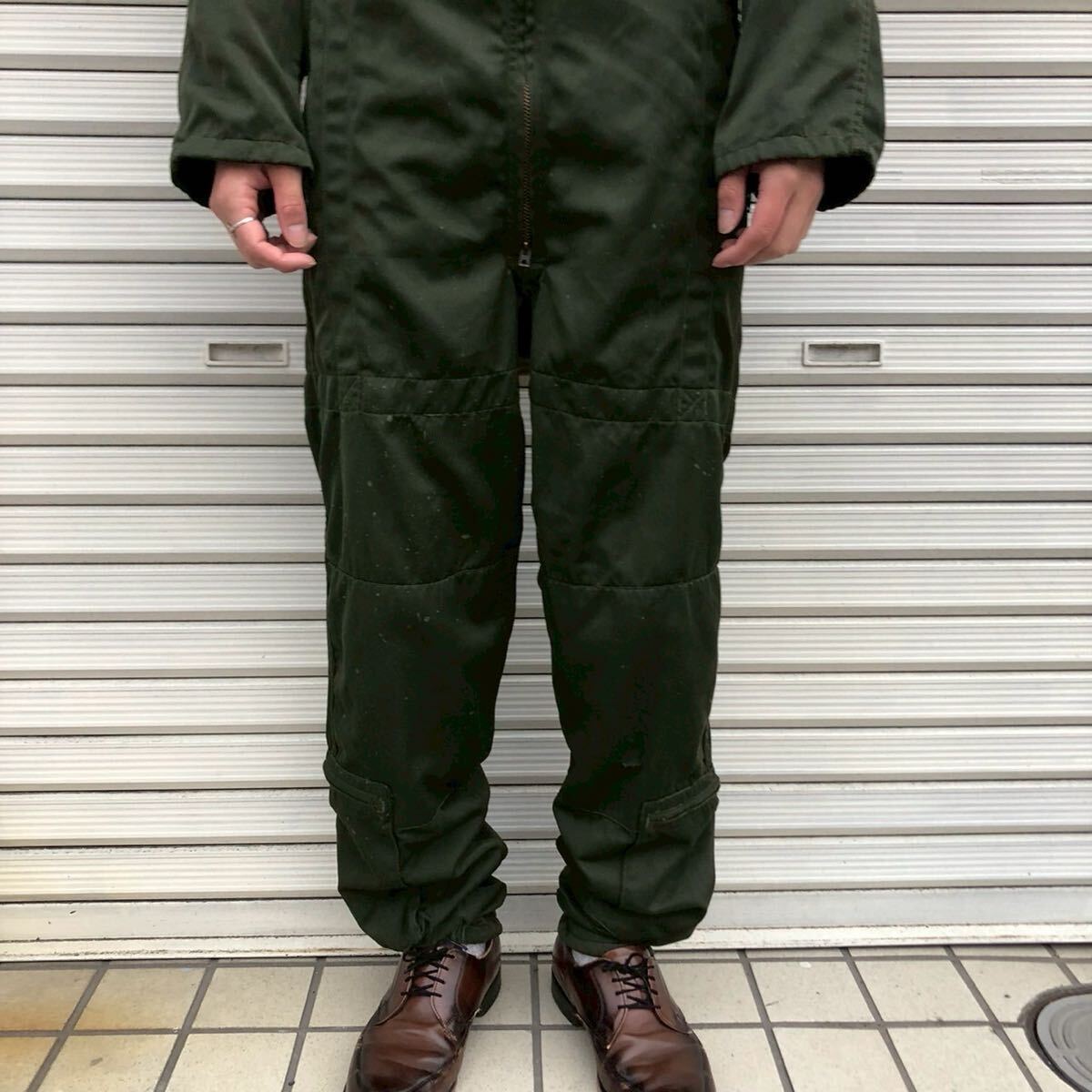 70s French Army フランス軍 空軍 実物 フライトスーツ つなぎ 70s French Army フランス軍 空軍 実物 フライトスーツ つなぎ
