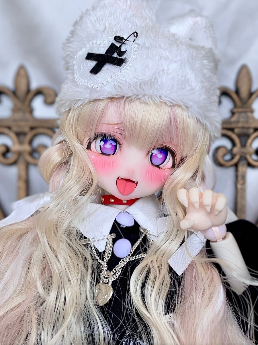 luceluce* DDH-27 セミホワイト肌 ソフビ盛りカスタムヘッド+ luceluce* DDH-27 セミホワイト肌 ソフビ盛りカスタムヘッド+