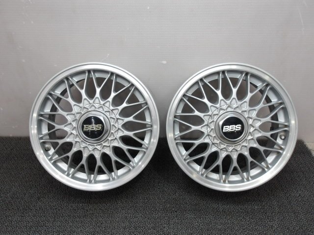  б/у BBS RG120 15x6JJ 5H 114.3 15 -дюймовые легкосплавные алюминиевые литые диски 2 шт. комплект не тест утиль ( полки 2605-601)