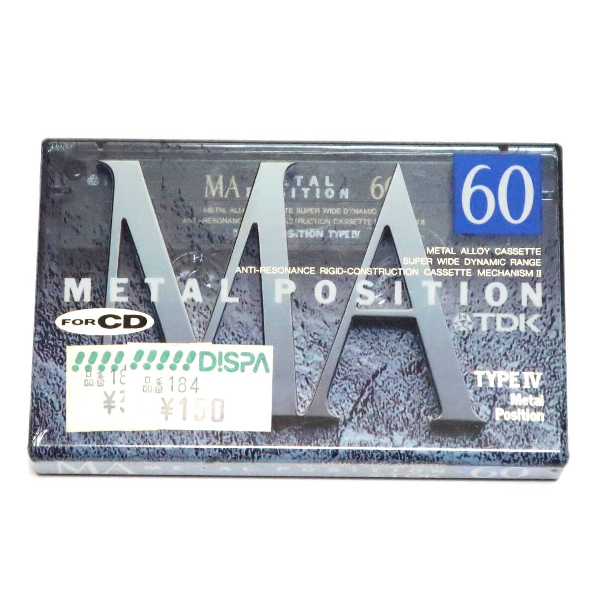 カセットテープ◇TDK MA-60A◇メタルポジション METAL POSITION カセットテープ◇TDK MA-60A◇メタルポジション METAL POSITION