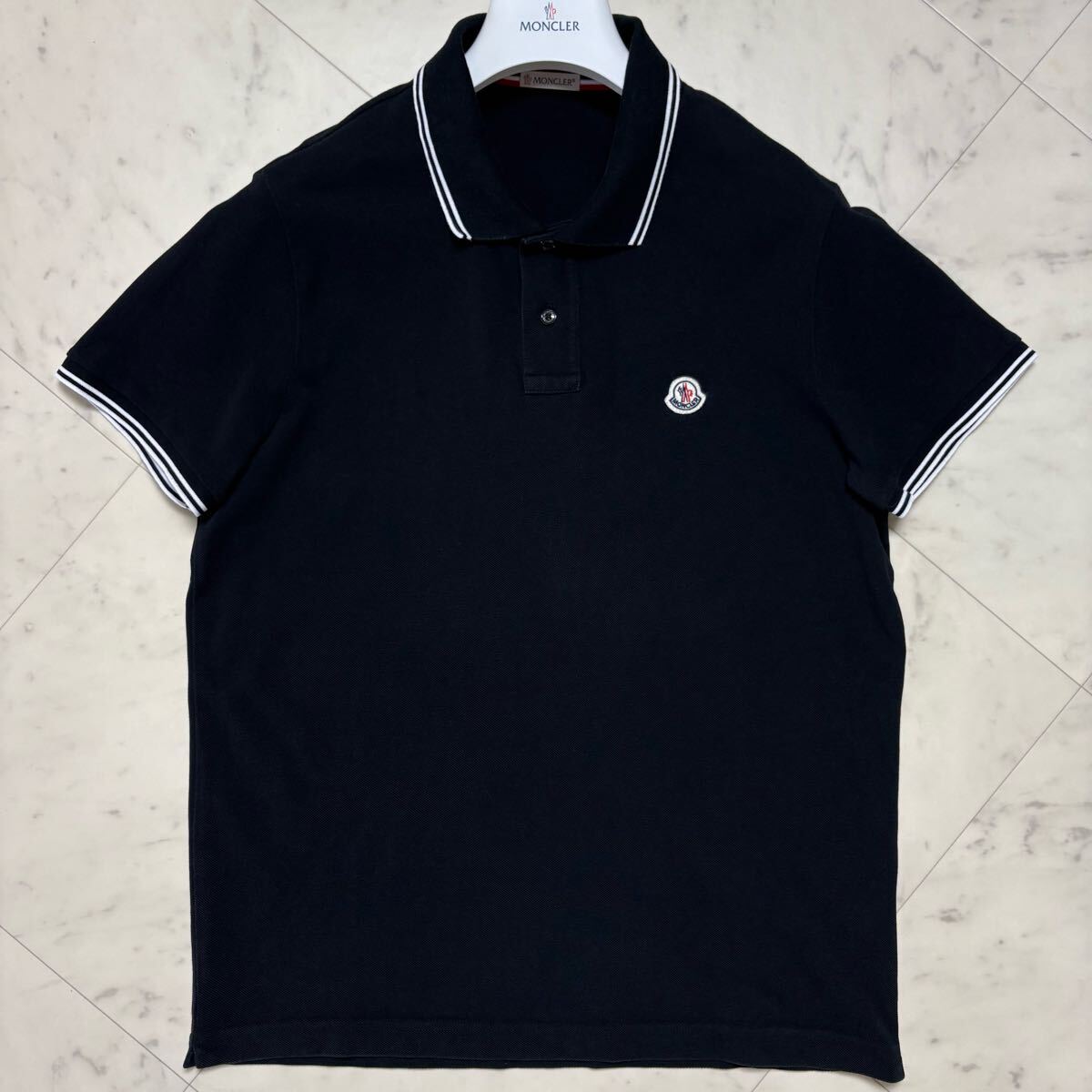 極美品☆ MONCLER モンクレール MAGLIA POLO MANICA CORTA 極美品☆ MONCLER モンクレール MAGLIA POLO MANICA CORTA