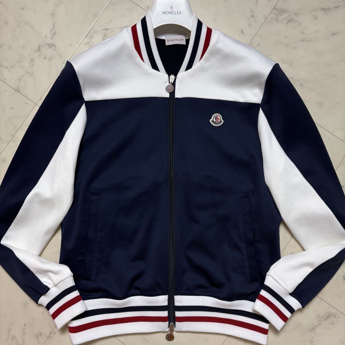 極美品☆ MONCLER モンクレール MAGLIA CARDIGAN トラック 極美品☆ MONCLER モンクレール MAGLIA CARDIGAN トラック