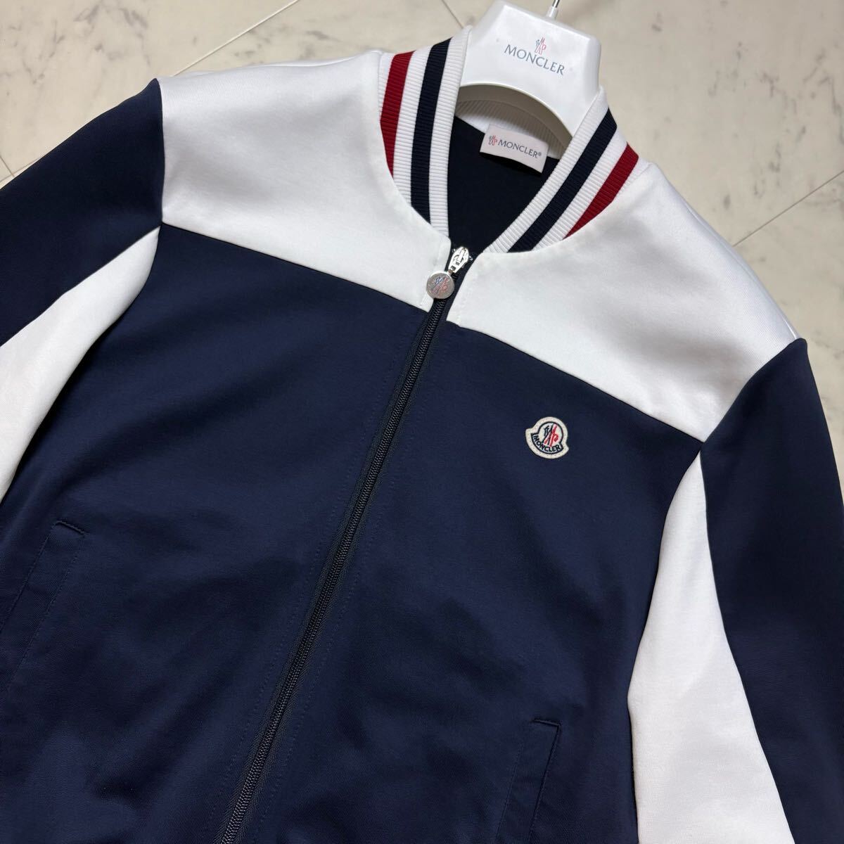 極美品☆ MONCLER モンクレール MAGLIA CARDIGAN トラック 極美品☆ MONCLER モンクレール MAGLIA CARDIGAN トラック