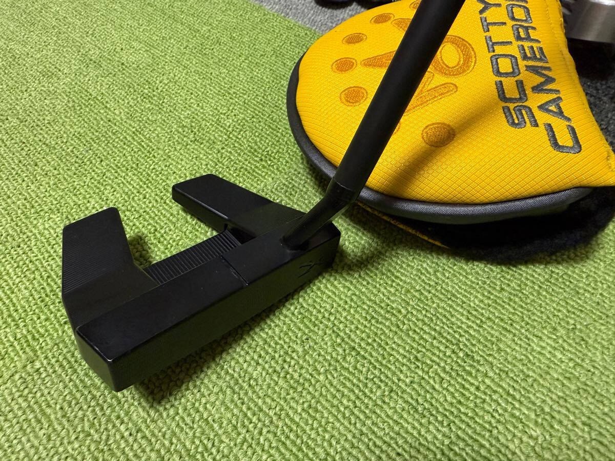 SCOTTYCAMERON PHANTOM X 5.5 オールブラック スタビリティシャフト 34inch ショートスラント