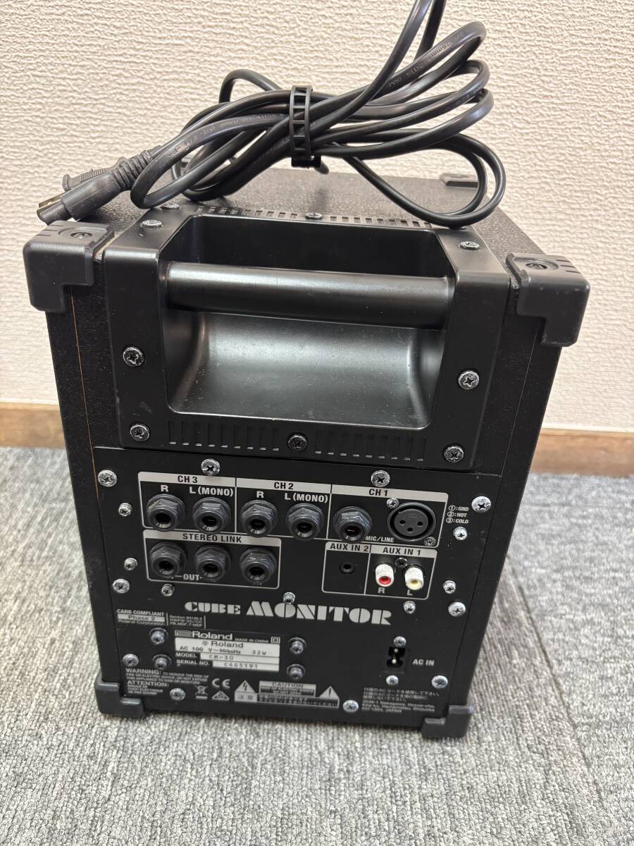 Roland CM-30 CUBE モニターアンプ 30W 多目的ミキサー内蔵 Roland CM-30 CUBE モニターアンプ 30W 多目的ミキサー内蔵