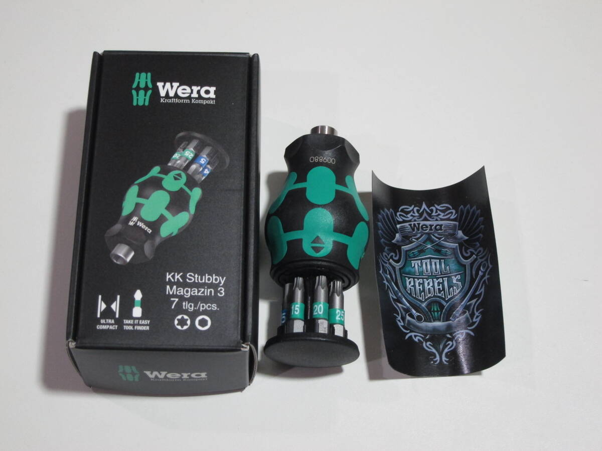 WERA ヴェラ クラフトフォームコンパクト スタビー マガジン3 (05008875001)