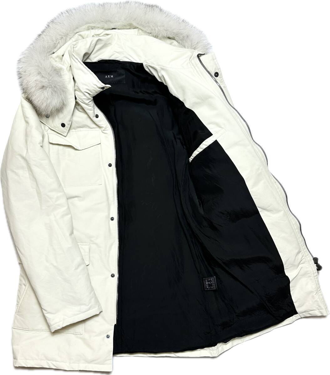 定価17 8万 AKM COTTON NYLON M-65 HOODED DOWN Lサイズ 定価17 8万 AKM COTTON NYLON M-65 HOODED DOWN Lサイズ