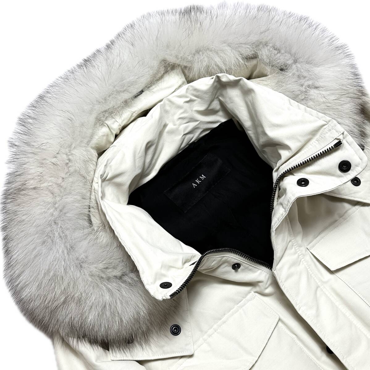 定価17 8万 AKM COTTON NYLON M-65 HOODED DOWN Lサイズ 定価17 8万 AKM COTTON NYLON M-65 HOODED DOWN Lサイズ