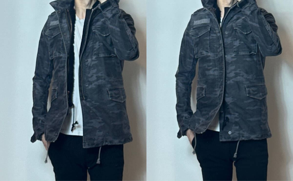 LEON掲載 定価10 5万 AKM cold weather camo M-65 JKT Mサイズ LEON掲載 定価10 5万 AKM cold weather camo M-65 JKT Mサイズ