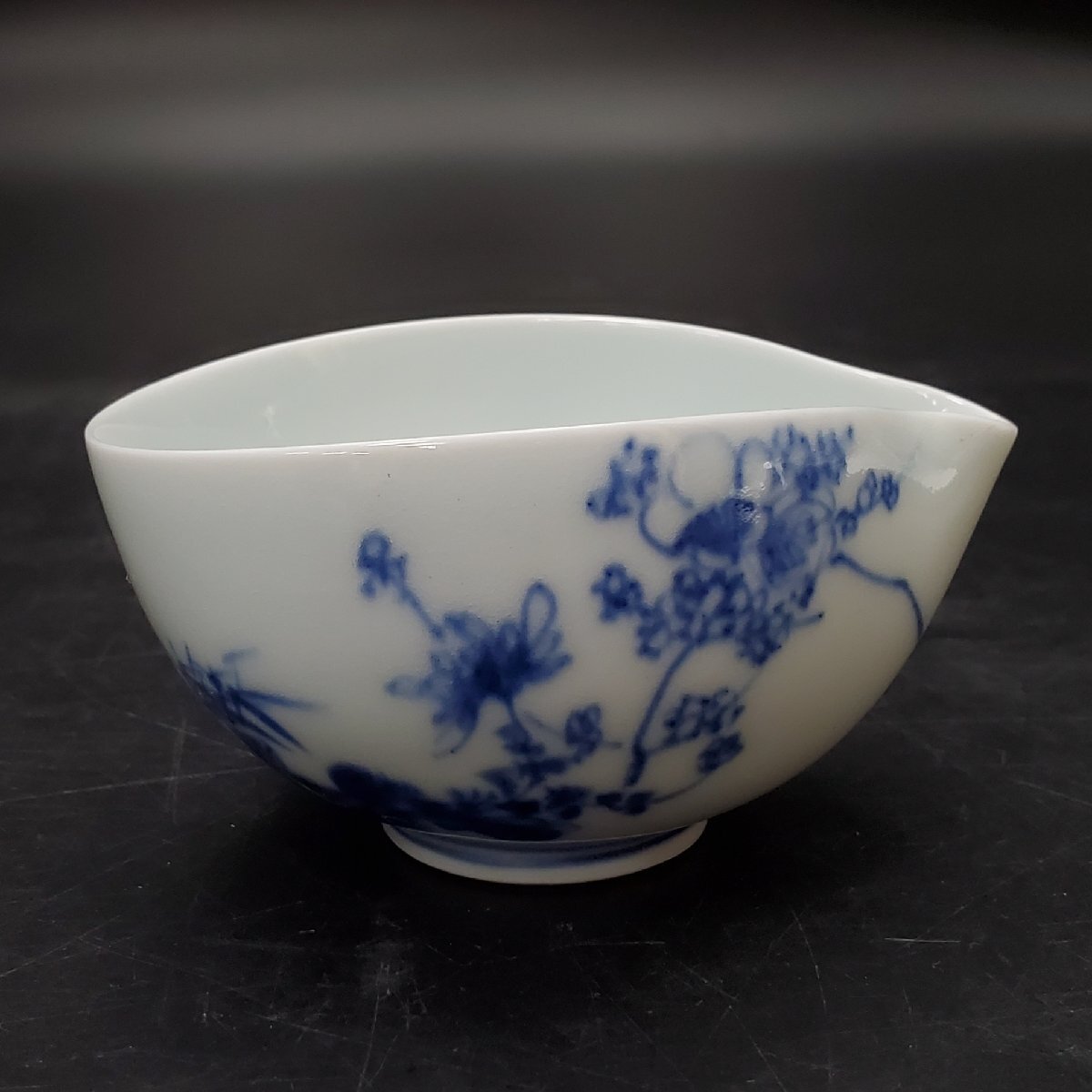 宝蔵】華中亭道八 高橋道八 染付茶器揃え 宝瓶急須 湯冷まし 宝蔵】華中亭道八 高橋道八 染付茶器揃え 宝瓶急須 湯冷まし