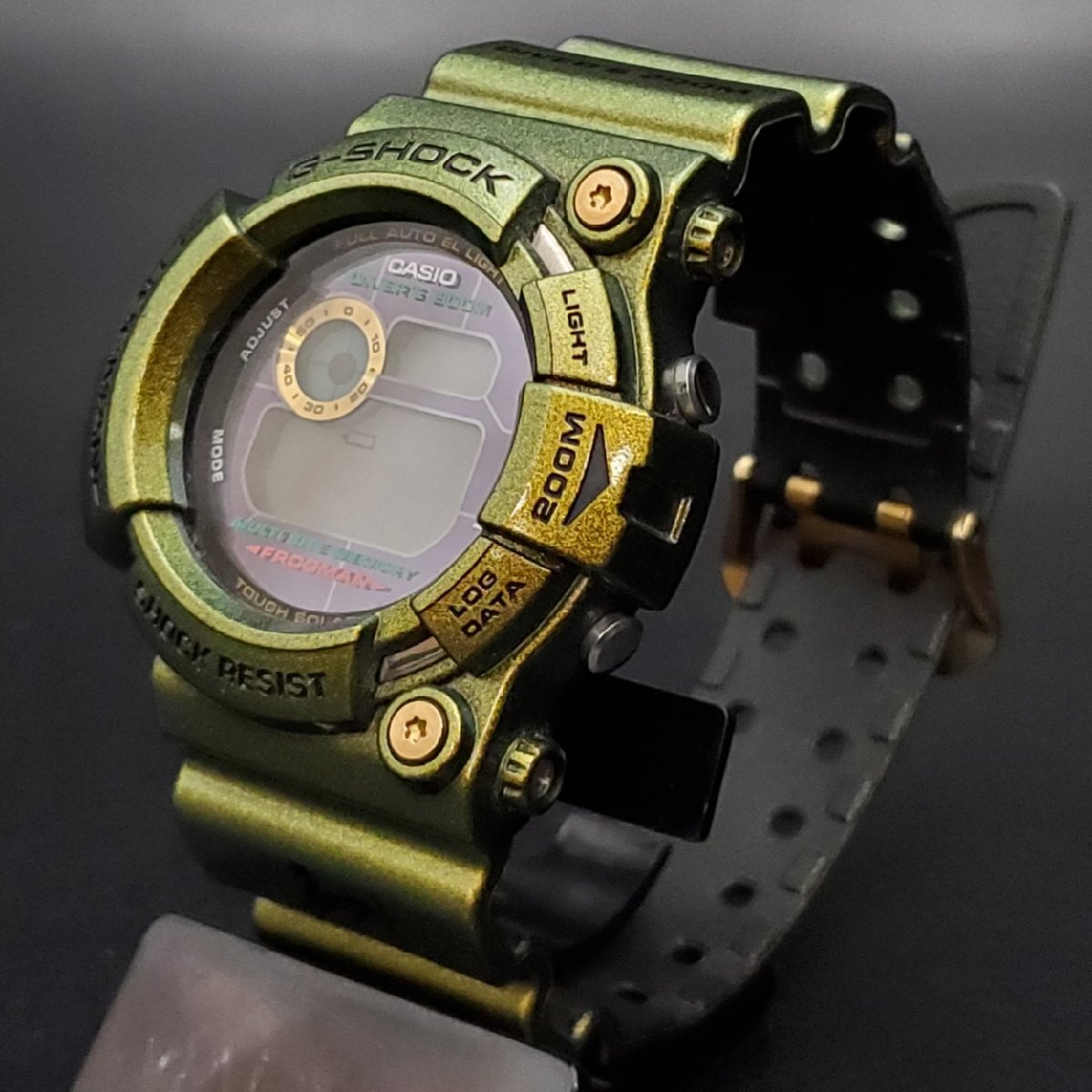 宝蔵】CASIO G-SHOCK Gショック GW-200 FROGMAN 腕時計 動作 宝蔵】CASIO G-SHOCK Gショック GW-200 FROGMAN 腕時計 動作