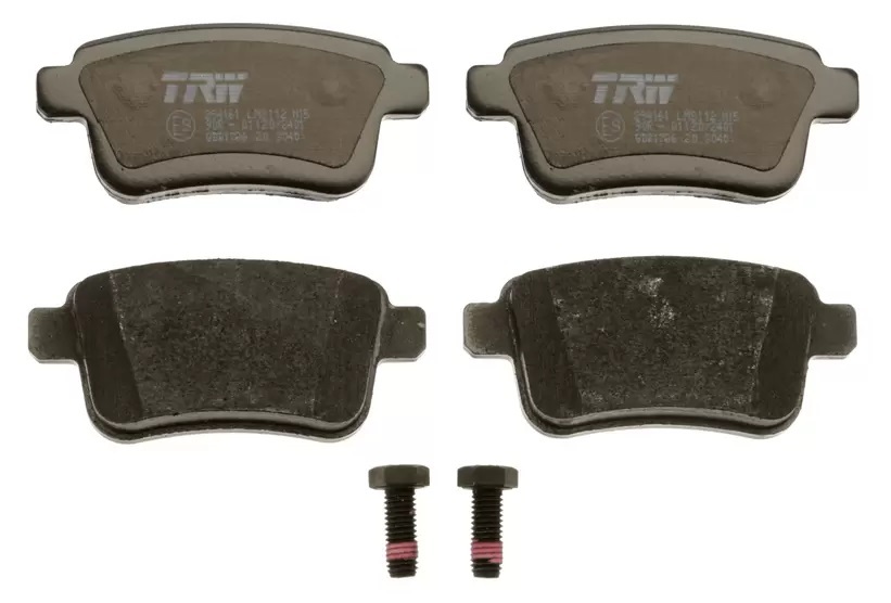 RENAULT　ルノー　カングー2 (KW)　1.6L(K4M)　1.2L(H5F)?。讥芝飑`キパッド　リア＞　440604876R　「TRW」　GDB1786