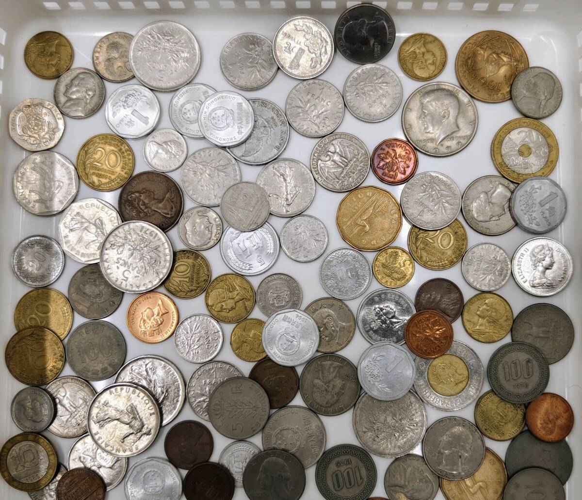 AY2066□外貨 古銭 まとめ 総重量 約205g コイン 硬貨
