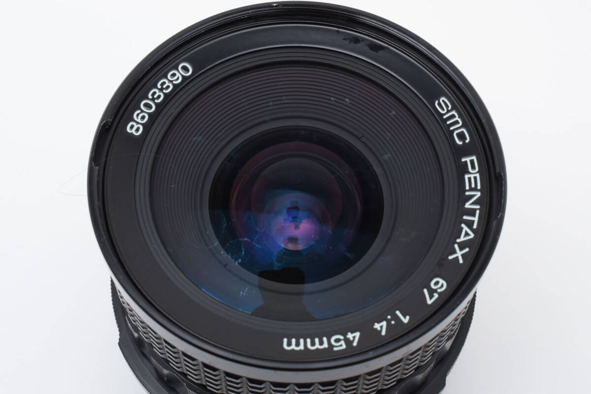 1円~*smc PENTAX 67 45mm F4 ペンタックス 中判カメラ 1円~*smc PENTAX 67 45mm F4 ペンタックス 中判カメラ