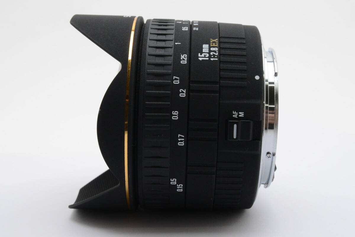 ★☆ 極上品！ SIGMA シグマ 15mm F2.8 EX FISHEYE 180° キヤノン用 ★☆