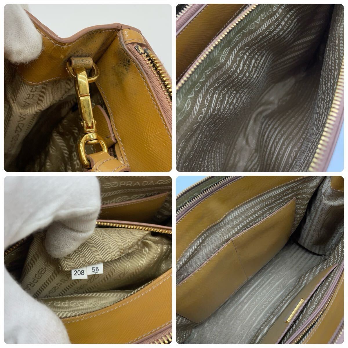 1円【美品】 プラダ PRADA ガレリア ハンドバッグ 2WAY 1円【美品】 プラダ PRADA ガレリア ハンドバッグ 2WAY