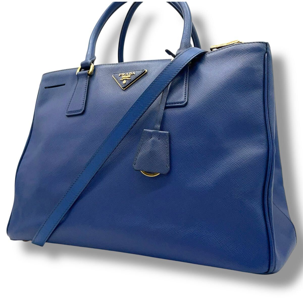 1円【美品】 プラダ PRADA ガレリア ハンドバッグ 2WAY 1円【美品】 プラダ PRADA ガレリア ハンドバッグ 2WAY