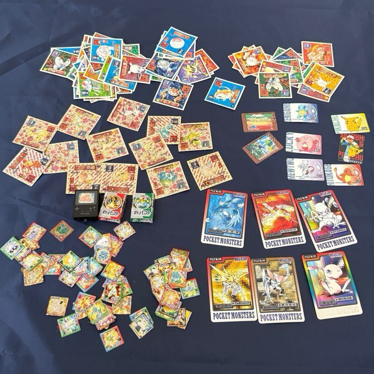 当時物 ポケモンシール ポケットモンスター カードダス ミニ 当時物 ポケモンシール ポケットモンスター カードダス ミニ