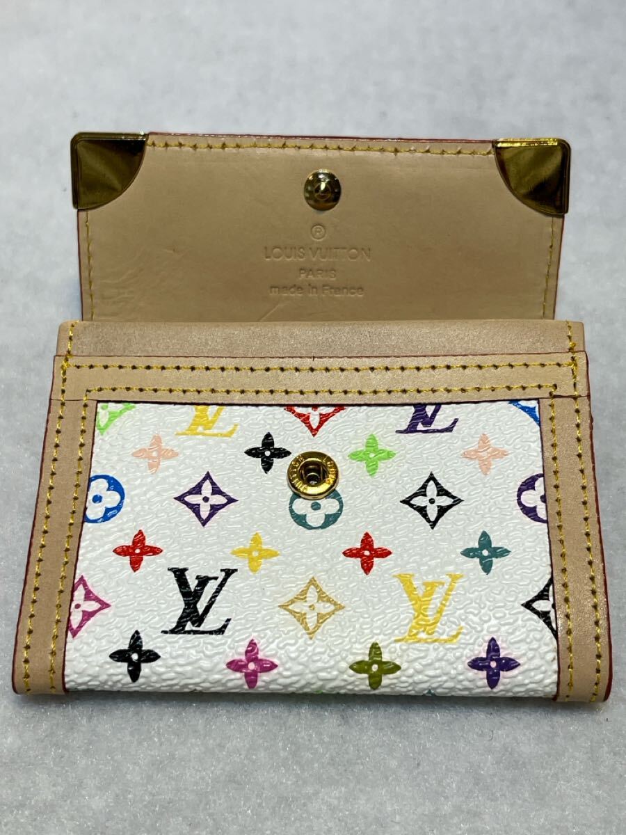 ○ ルイヴィトン 財布 ポルトモネ モノグラム マルチカラー ○ ルイヴィトン 財布 ポルトモネ モノグラム マルチカラー