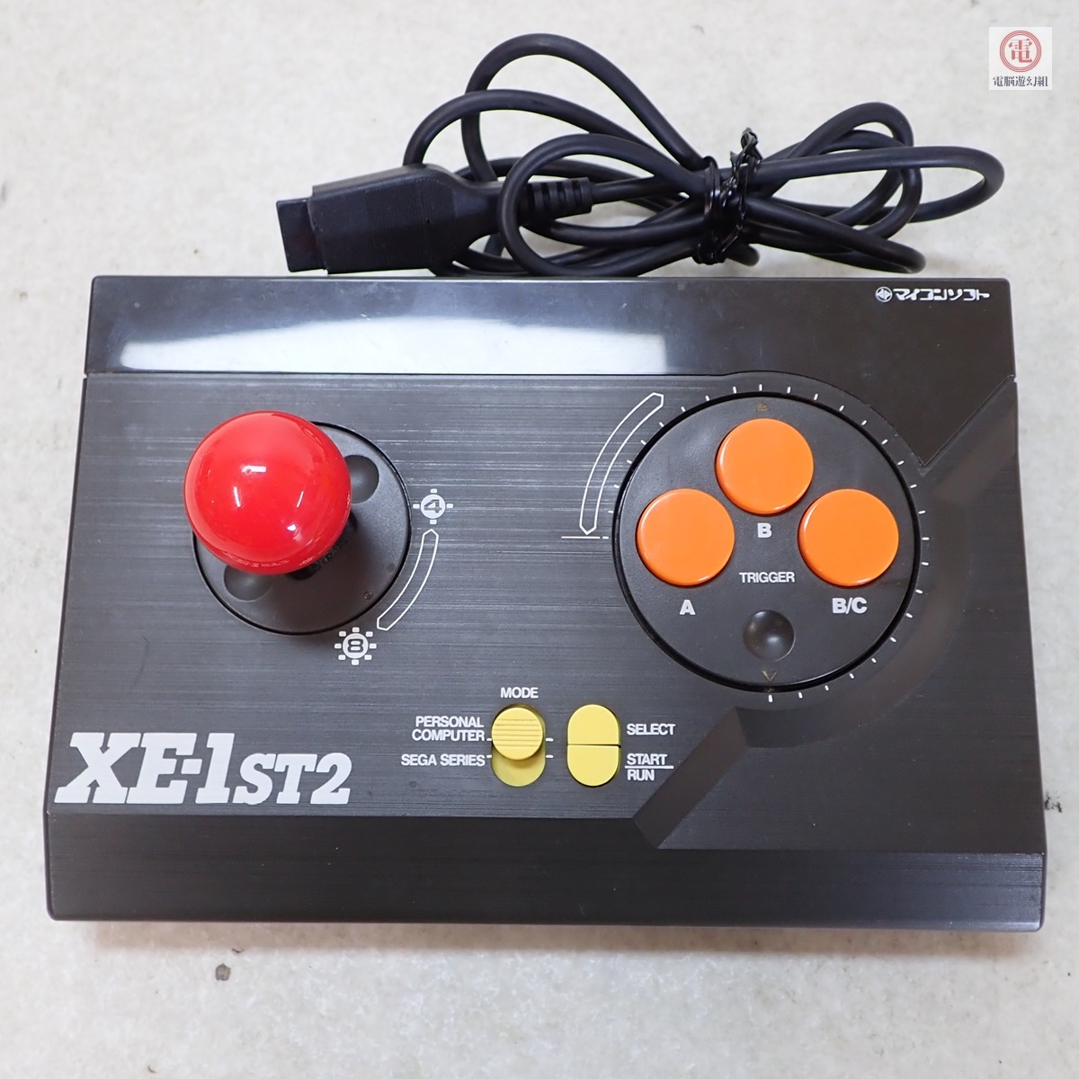 X68000/MSX/SEGAシリーズ等 ジョイスティック XE-1ST2 電波新聞 X68000/MSX/SEGAシリーズ等 ジョイスティック XE-1ST2 電波新聞
