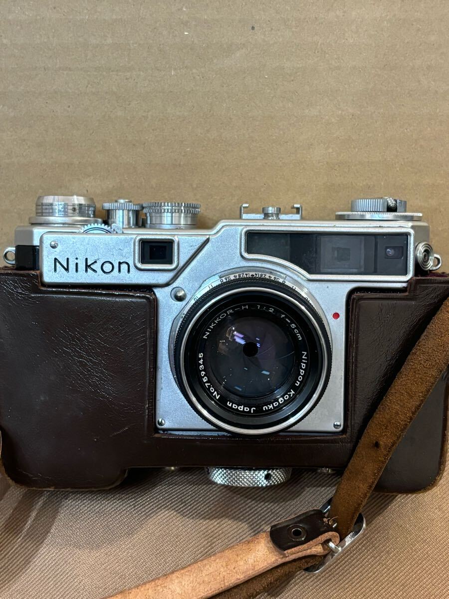 後期型・動作品】Nikon S + NIKKOR-H・C 5cm F2 レンジ 後期型・動作品】Nikon S + NIKKOR-H・C 5cm F2 レンジ