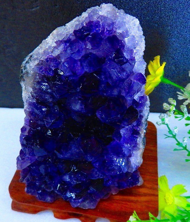 一円スタート☆ウルグアイ産☆ 天然水晶☆絶品超濃い濃い超 一円スタート☆ウルグアイ産☆ 天然水晶☆絶品超濃い濃い超