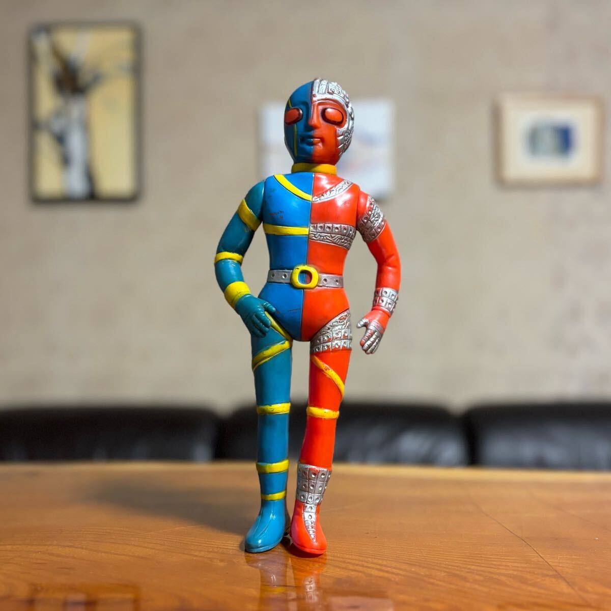 人造人間キカイダー ソフビ 昭和レトロ 東映 正規刻印 Vintage 人造人間キカイダー ソフビ 昭和レトロ 東映 正規刻印 Vintage
