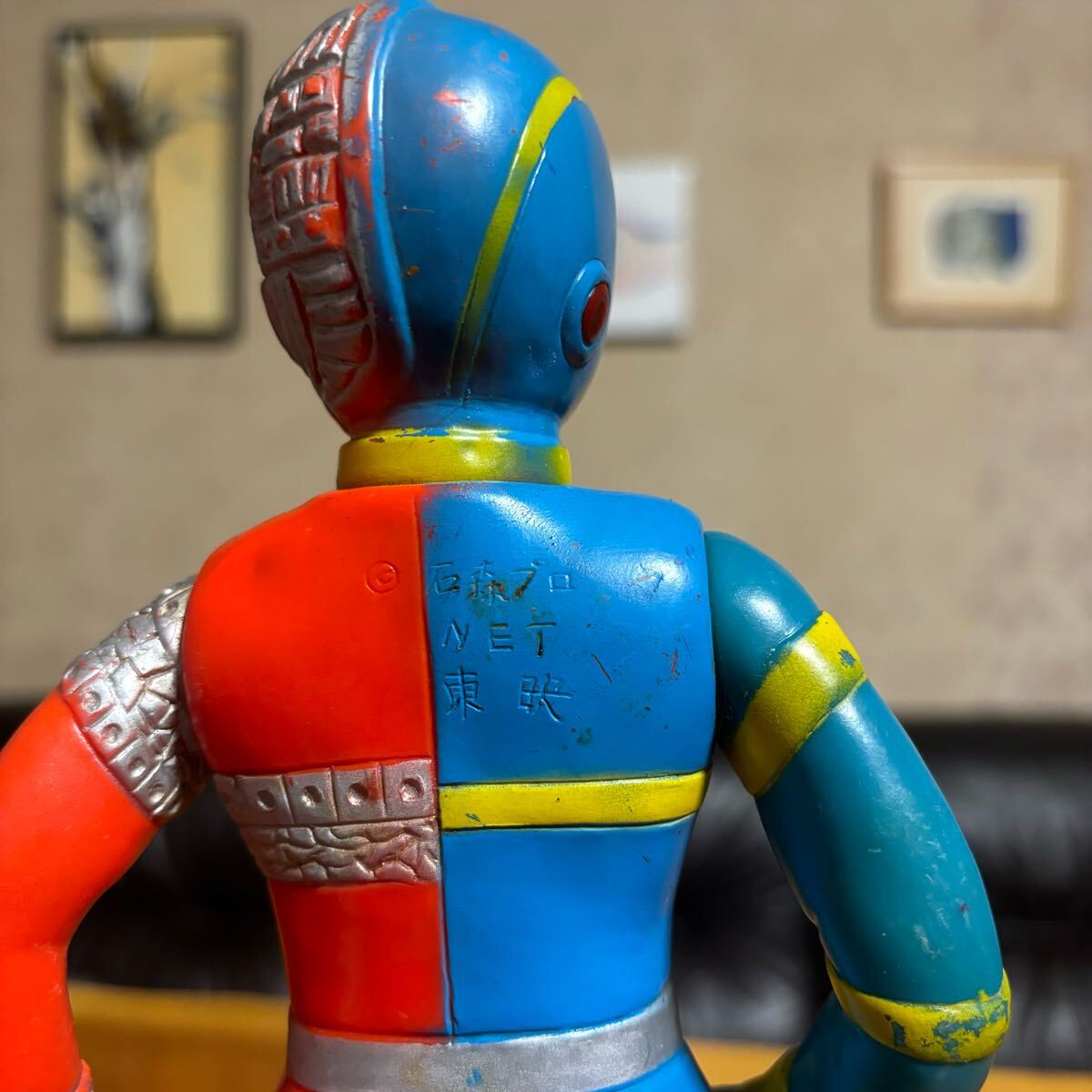人造人間キカイダー ソフビ 昭和レトロ 東映 正規刻印 Vintage 人造人間キカイダー ソフビ 昭和レトロ 東映 正規刻印 Vintage