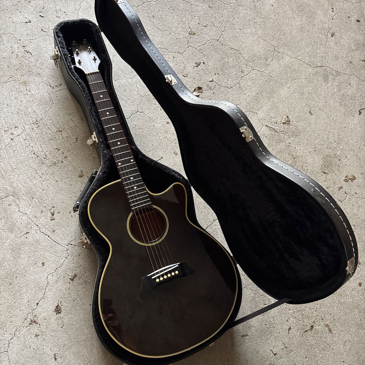 takamine アコースティックギター T-F2TBS ハードケース付き