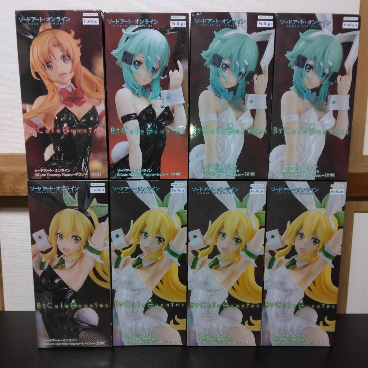 ソードアート・オンライン バニープライズフィギュア 8体セット ソードアート・オンライン バニープライズフィギュア 8体セット